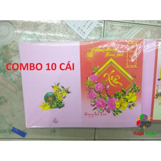 Combo 10 Thiệp Chúc Mừng Năm Mới
