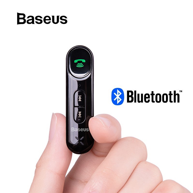 Thiết bị bắt Bluetooth cho xe ô tô kết nối công AUX 3.5mm Chính hãng Baseus Type 7 AUX 3.5 mm