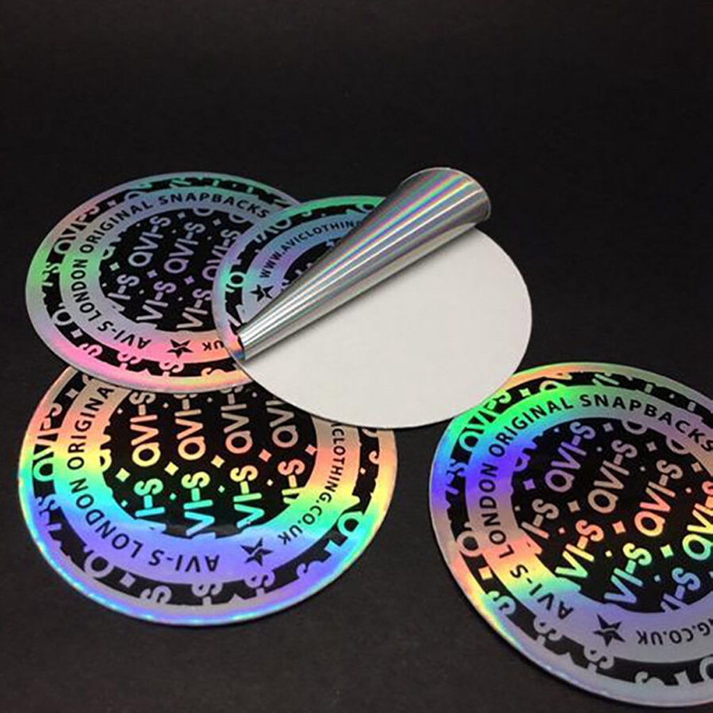 In tem 7 màu hologram in decal sticker label theo yêu cầu