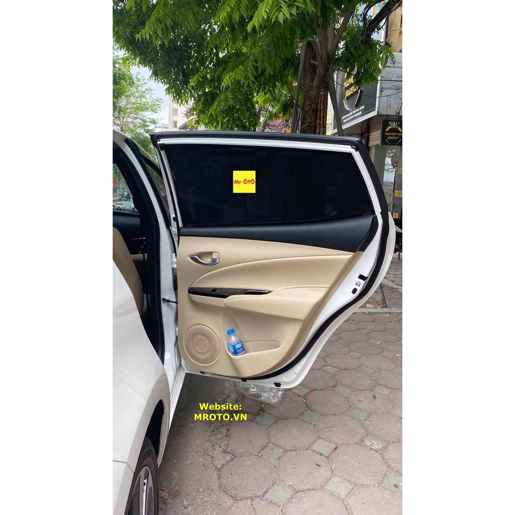 Rèm Che Nắng Xe Toyota Yaris 2019-2023 - chống UV - Loại 1 Mr Ô Tô - Bảo hành 2 năm