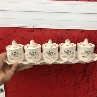 Án 5 ly hoa sen