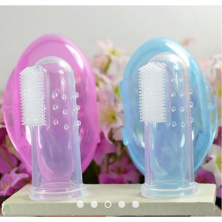 Tưa lưỡi silicol 2 chức năng cho bé