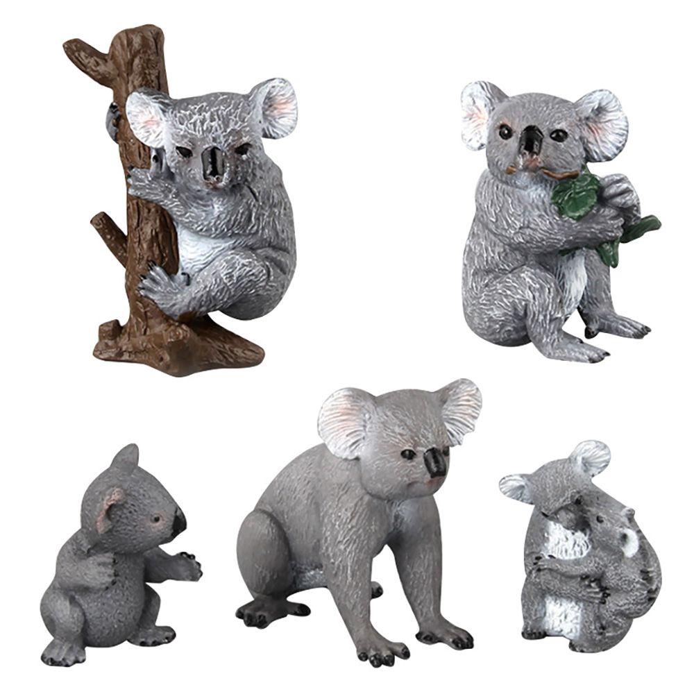 Mô Hình Gấu Koala Cầu Vồng Giáo Dục Sớm Cho Bé