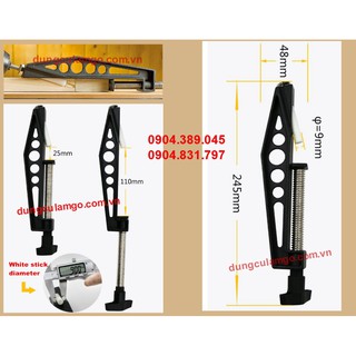 Kẹp cố định lỗ khoan chéo