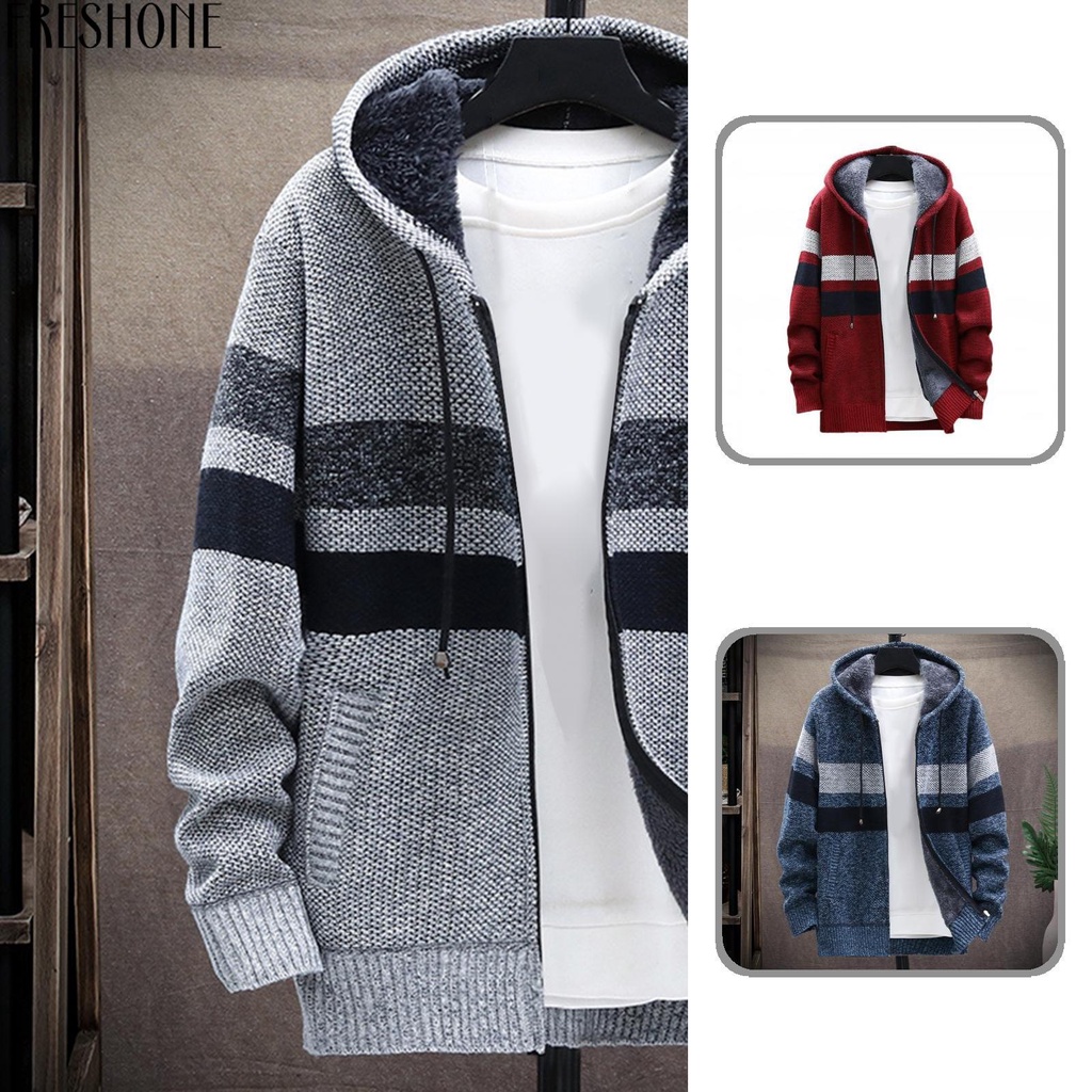 Áo Khoác Cardigan Dệt Kim Màu Sắc Thời Trang Đường Phố