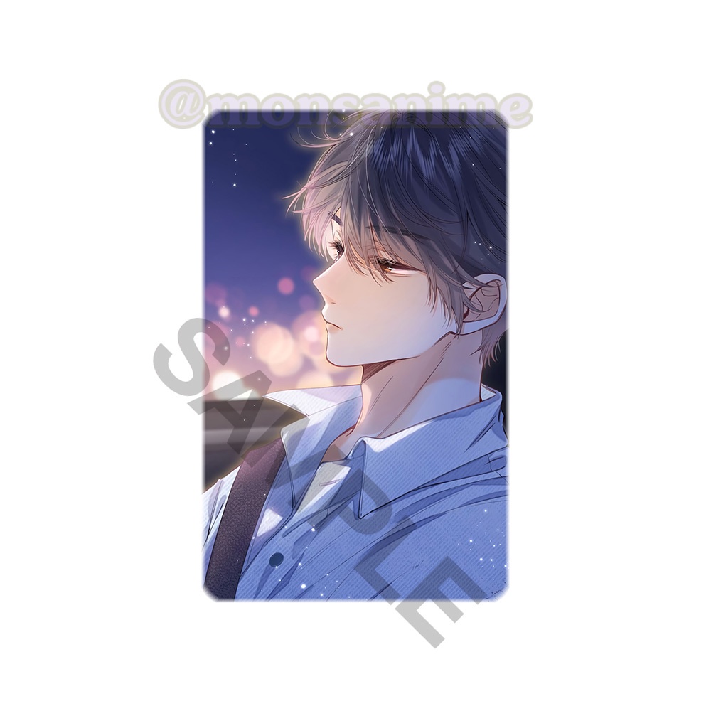 Ảnh card bo góc in hình VỤNG TRỘM KHÔNG THỂ GIẤU Tình Yêu Thầm Kín thẻ bo viền 5*8cm