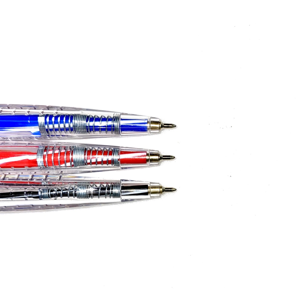 Combo 5 Bút Viết Bi Thiên Long Flex Office FO-03/VN màu xanh đỏ đen