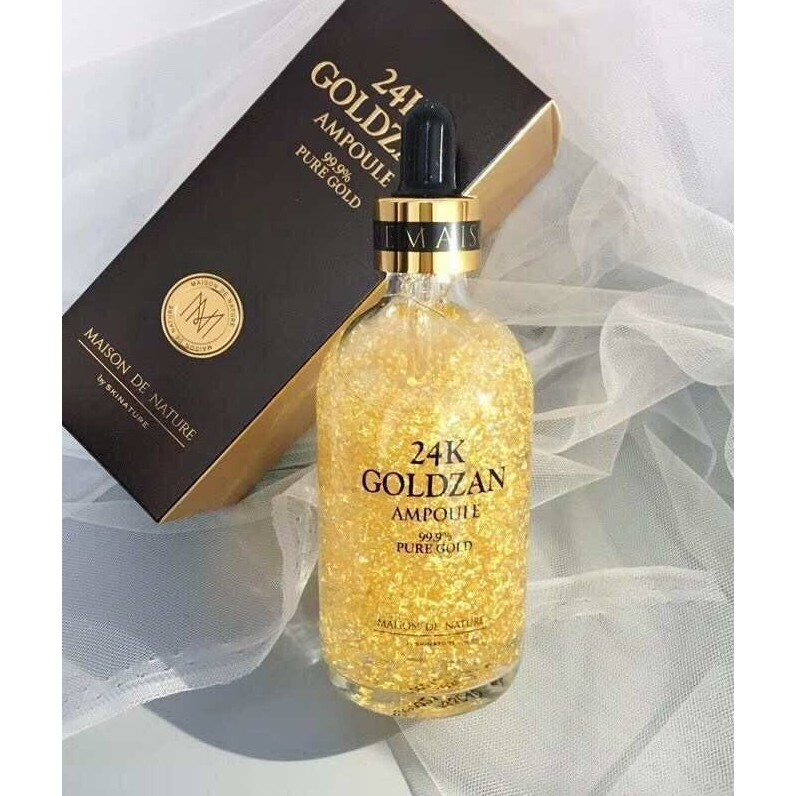 [Sỉ-Rẻ] Tinh Chất 24k Goldzan Ampoule 99.9% Pure Gold - TY [Lẻ-Sỉ]