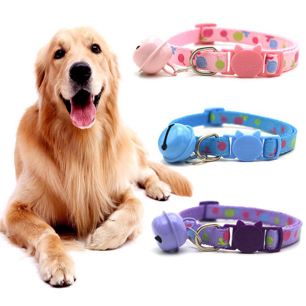 Vòng Cổ Gắn Chuông Dễ Thương Cho Thú Cưng