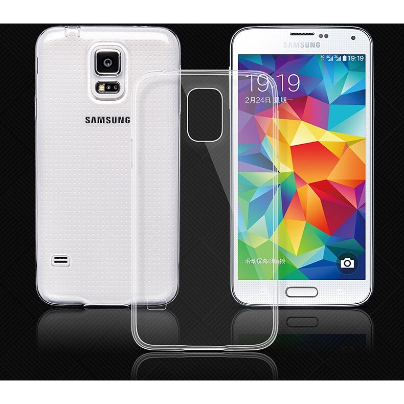 Ốp Silicon Samsung các dòng Note, S trong suốt