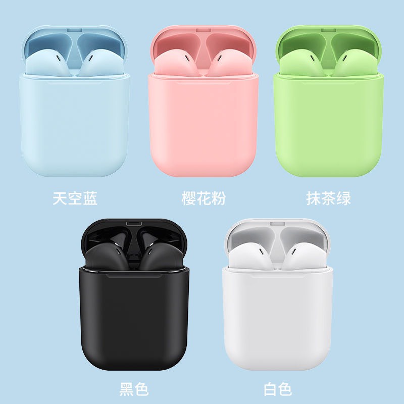 Tai Nghe Bluetooth Nhét Tai Không Dây 12 TWS TOPSTORE Cảm Biến Âm Thanh HIFI Cho Các Dòng Điện Thoại