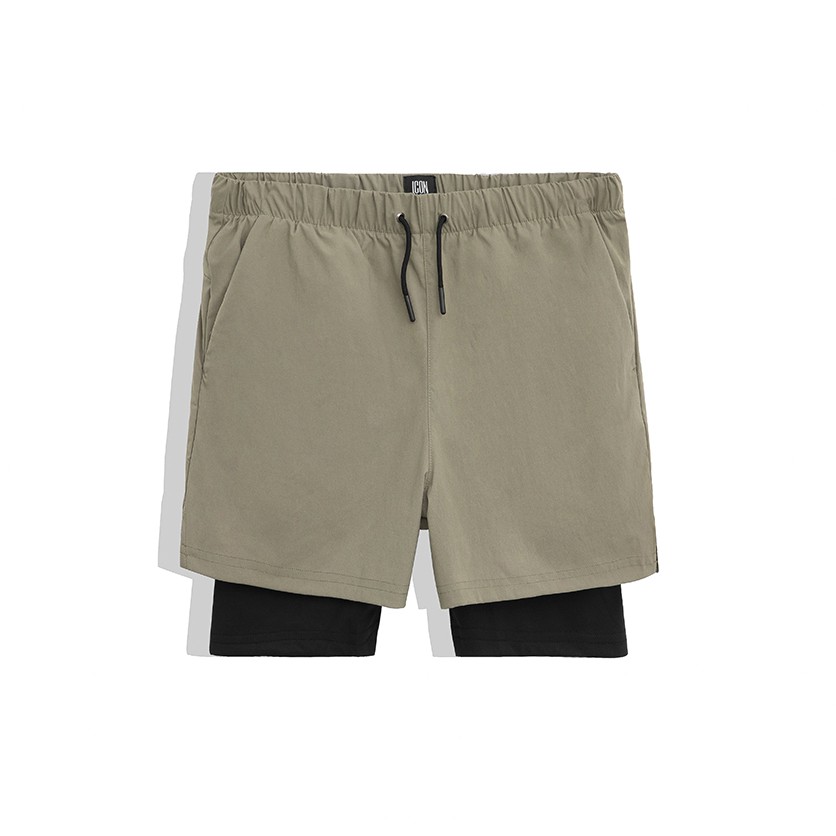 [Mã FAMALLT5 giảm 15% đơn 150K] Quần Short Dù Thể Thao 2 Lớp Relaxed Training | BigBuy360 - bigbuy360.vn