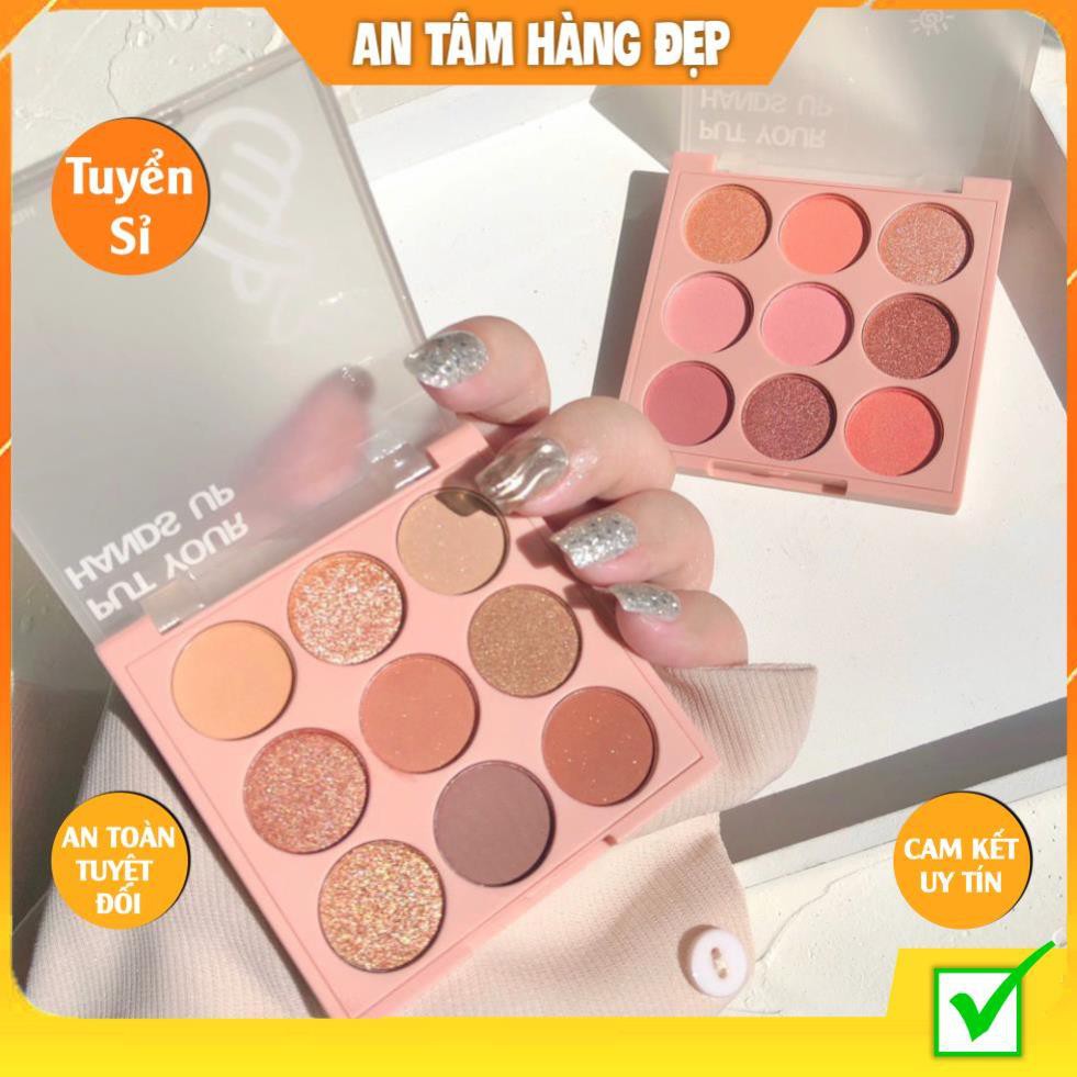 Bảng Phấn mắt Hàng Nội Địa Trung Sweet Mint 9 Ô Phấn Lâu Trôi Bền Màu Mỏng Mịn Nhẹ KING DC | BigBuy360 - bigbuy360.vn