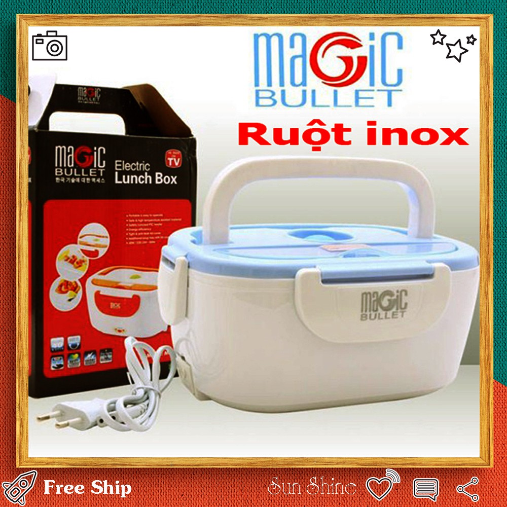 Hộp Ủ CƠM MAGIC RUỘT INOX cắm điện