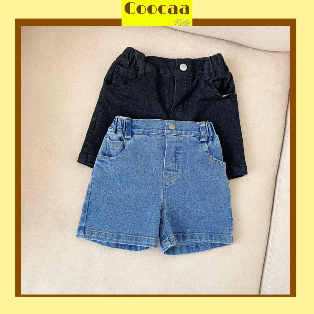 Quần short jean Hàn Quốc cho bé gái bé trai size 80-120