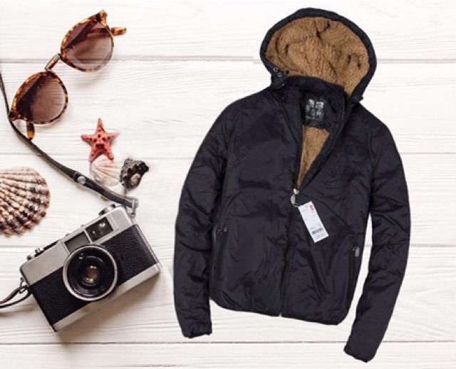 Áo Khoác Nam Lông Cừu Hàng Xuất Dư Full Tem Tag