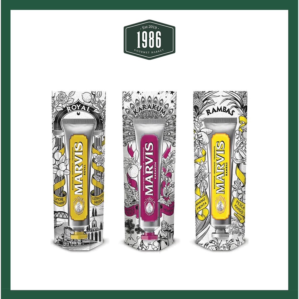 MARVIS - Kem Đánh Răng Bản Limited Edition Các Mùi
