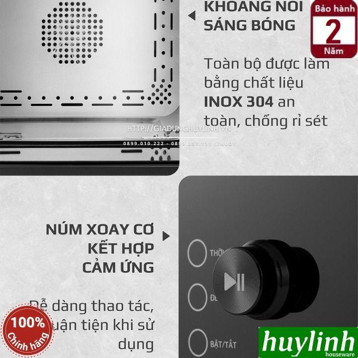 Nồi chiên không dầu - hấp hơi nước Olivo SF18 - 18 lít - 50 menu