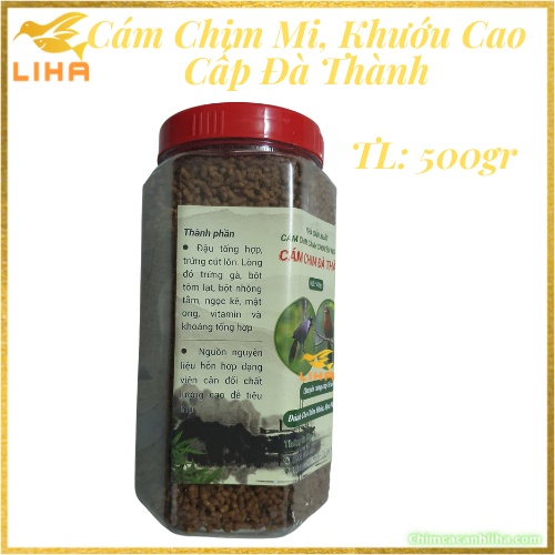 Cám Họa Mi, Khướu Đà Thành 500gr - Cám Đà Thành Khướu, Hoạ Mi Cao Cấp