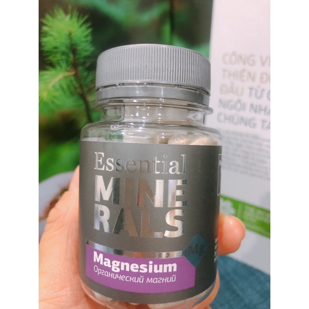 Thực phẩm bảo vệ sức khỏe giảm căng thẳng thần kinh Essential Minerals Magnesium