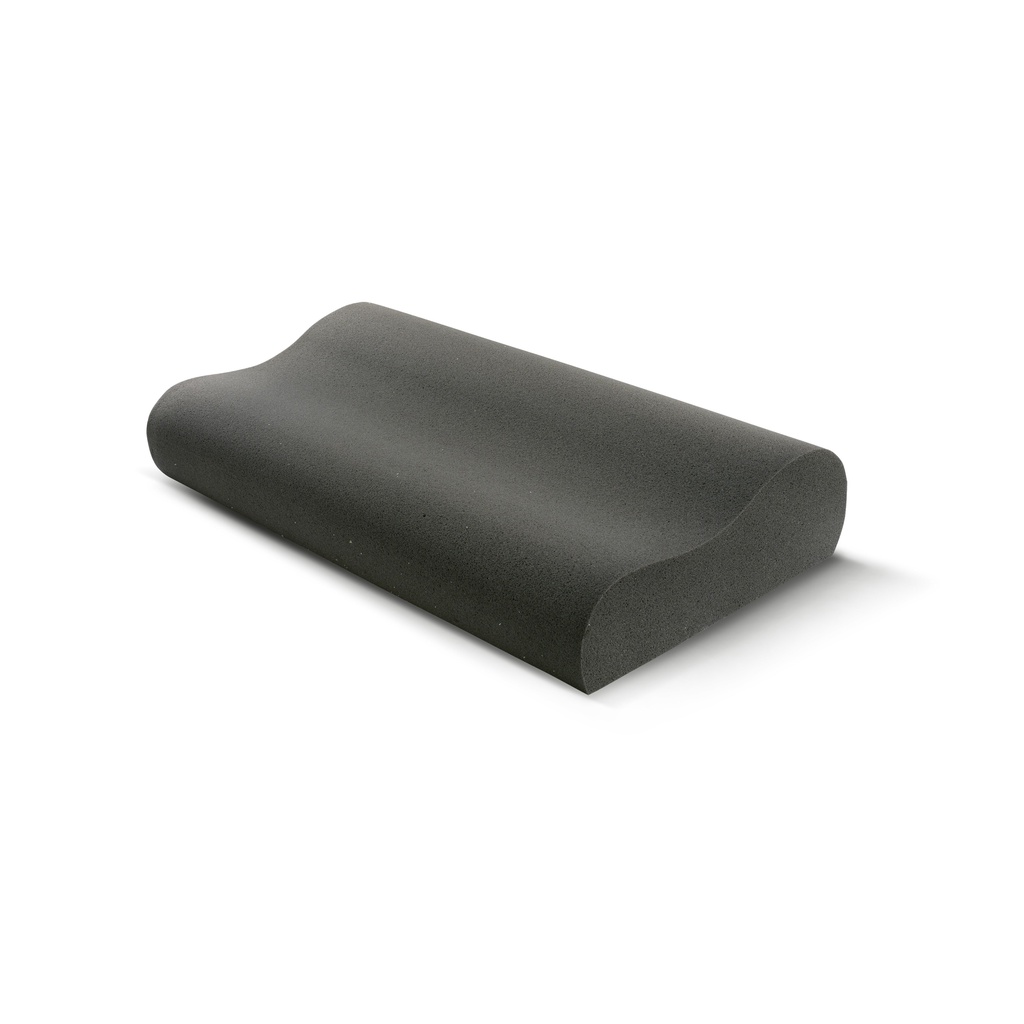 Gối Studio One Contour Charcoaled Memory 55cm x32cm + 12/9 cm