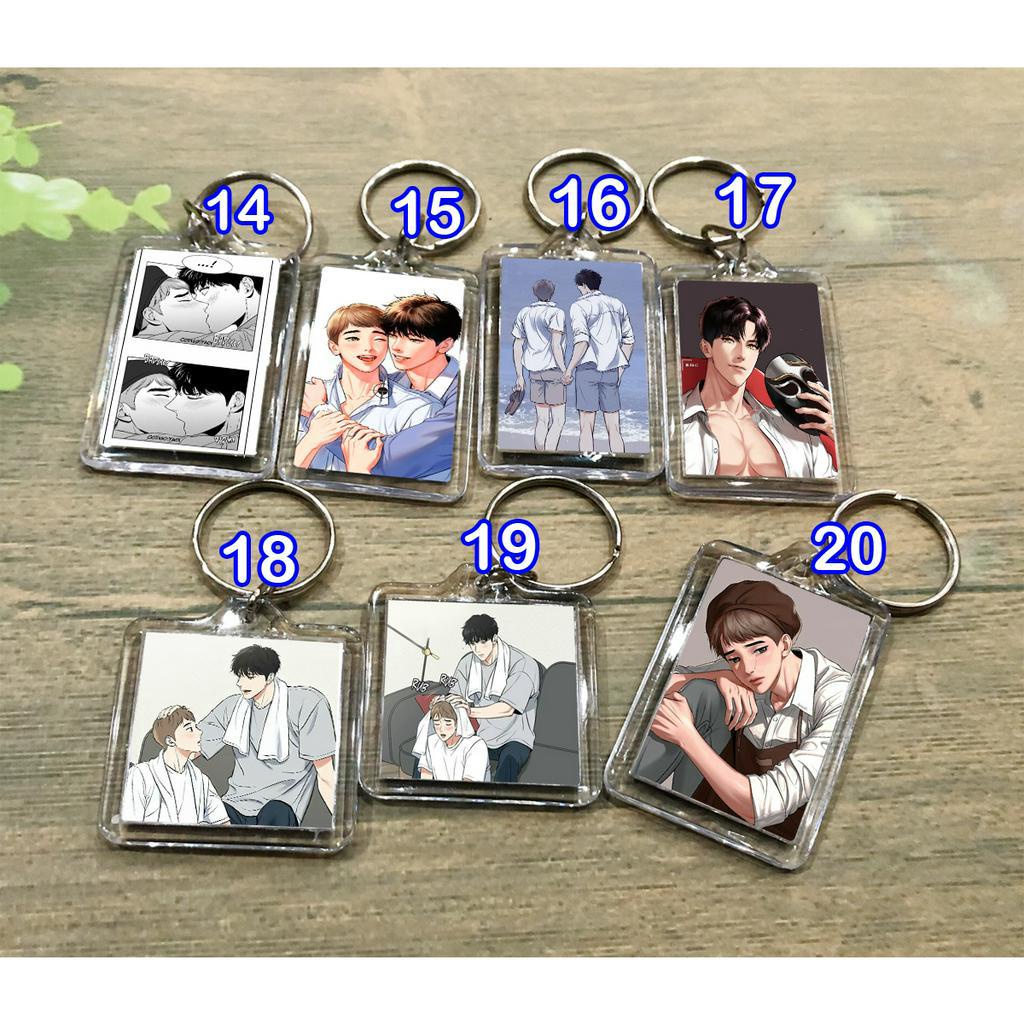 Móc khóa Broadcast cùng Alex móc dầy  BJ Alex M1393