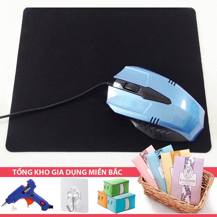 [Tổng Kho Sỉ] Miếng Lót Chuột Máy Tính Siêu Bền - Bàn Di Chuột Mouse Pad Đáy Vân Chống Trượt