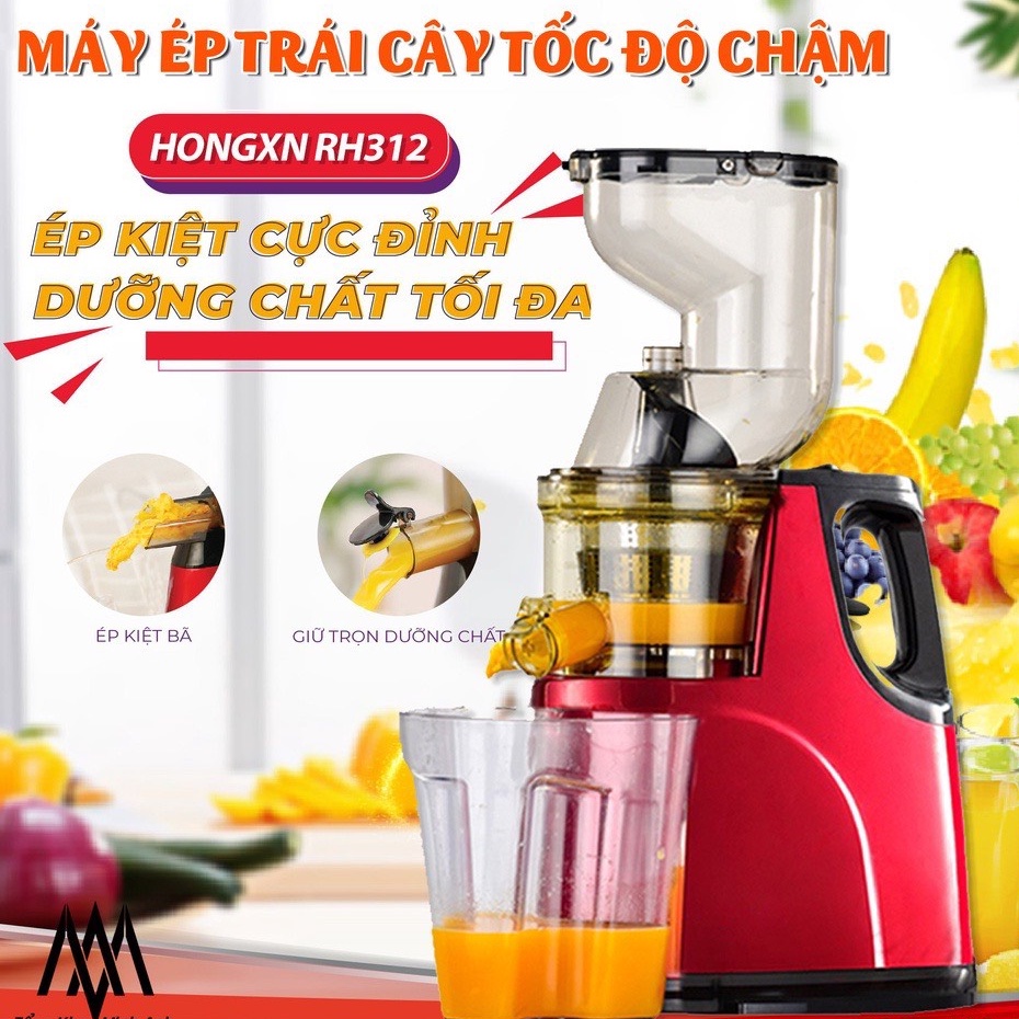 MÁY ÉP TRÁI CÂY THẾ HỆ MỚI NINESHIELD KB-F8B, HONGXIN RH-312 BÁN SIÊU RẺ BẢO HÀNH 12 THÁNG