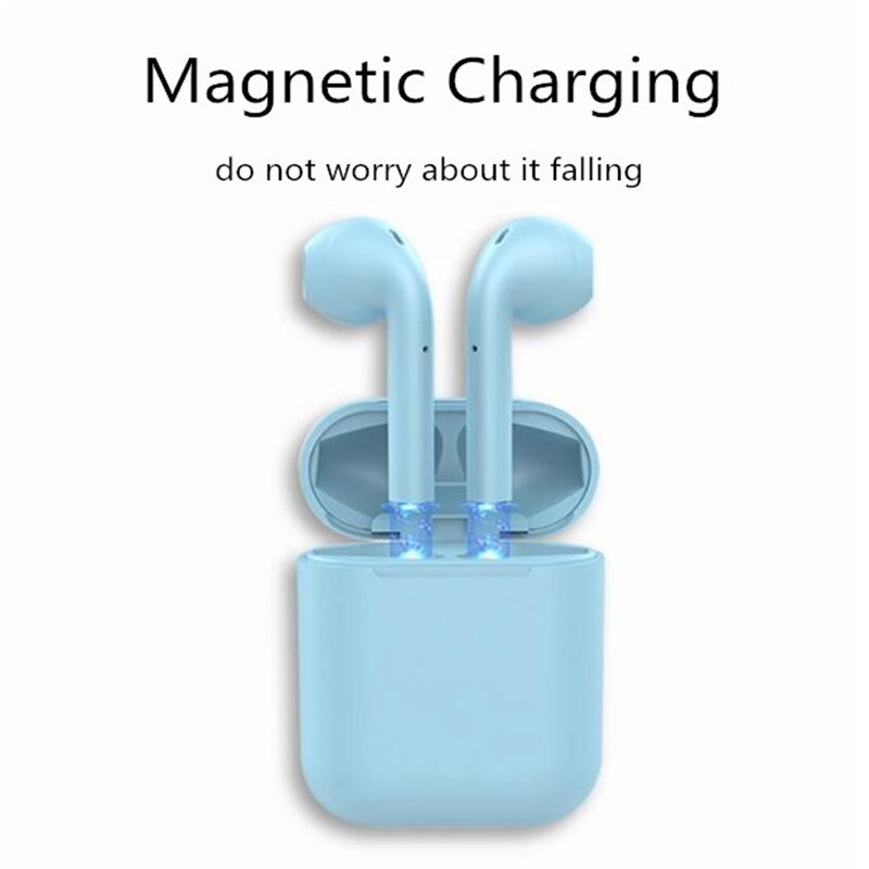 Original Inpods 12 Earphone Wireless I12 Tws Earbuds with Mic for Iphone Xiaomi Samsung Huawei