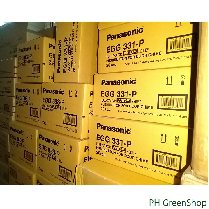 Chuông cửa Panasonic EBG888 và nút bấm EGG331, chuông điện chính hãng sản xuất tại Thái Lan