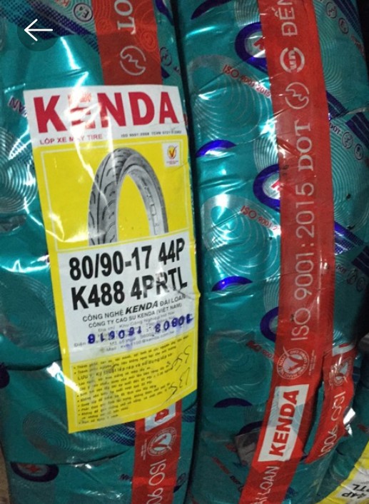 Lốp trước exciter 150 không xăm 80/90-17,70/90-17 chính hãng
