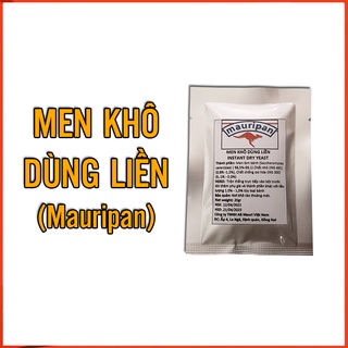 Men khô mauripan (20gr) Men khô dùng làm bánh mỳ, bánh bao, piza