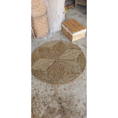 Thảm cói ngôi sao, chụp ảnh sale size 1m hàng xuất sale