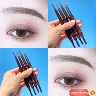 Bút Kẻ Mày 2 đầu Drawing Hiệu Ứng 3D Không Thấm Nước, Mồ Hôi, Lâu trôi.
