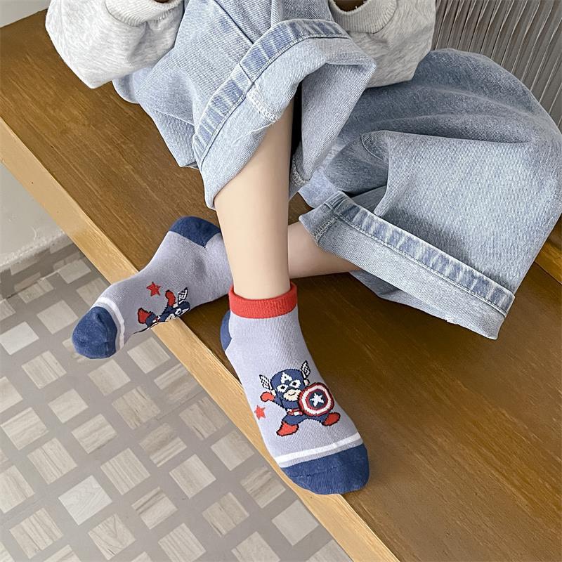 Set 10 Đôi Tất Cho Bé Họa Tiết  Siêu Anh Hùng Cực Ngầu ( Badmann )