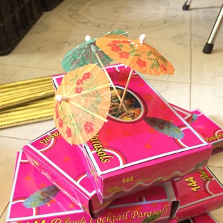 Ô, Dù giấy trang trí (Hộp 100 cái và hộp 144 cái)