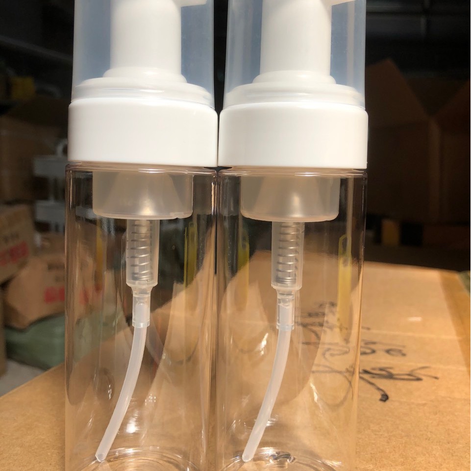 Chai lọ xịt tạo bọt pet - chai lọ chiết mỹ phẩm nước hoa  trong suốt 150ml loại tốt