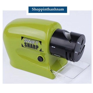 Máy mài dao Swifty Sharp mini dùng pin - Tặng kèm 4 pin AA Panasonic chính hãng