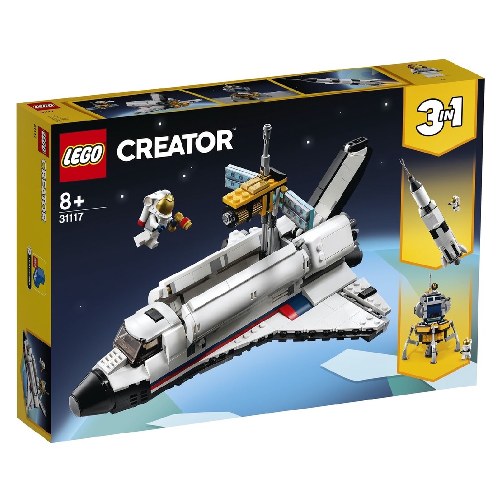 Bộ lắp ráp Tàu Phiêu Lưu Vũ Trụ - LEGO Creator 31117 (486 Chi Tiết)