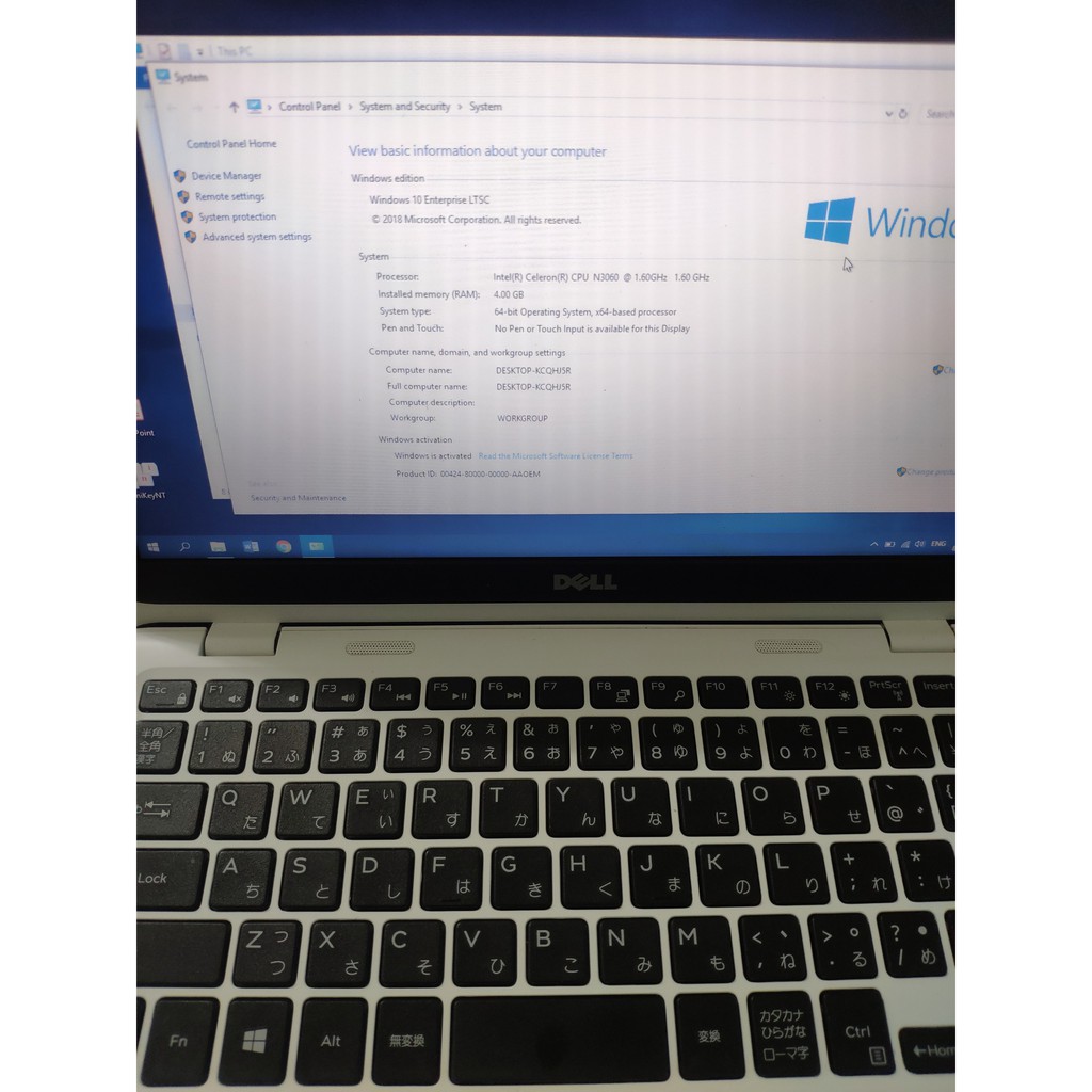 Laptop mini nhỏ gọn DELL Inspiron 11 màn hình 11.6 inch Chip Intel xung nhịp 2.4GHz 4GB RAM 128GB SSD - Likenew 98%