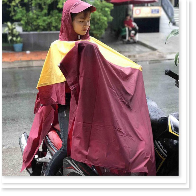 Giá Vốn - Áo mưa cánh dơi 1 người mặc chất liệu nhựa chống thấm nước