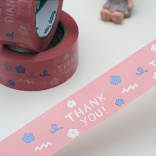 Băng keo đóng hàng họa tiết dễ thương