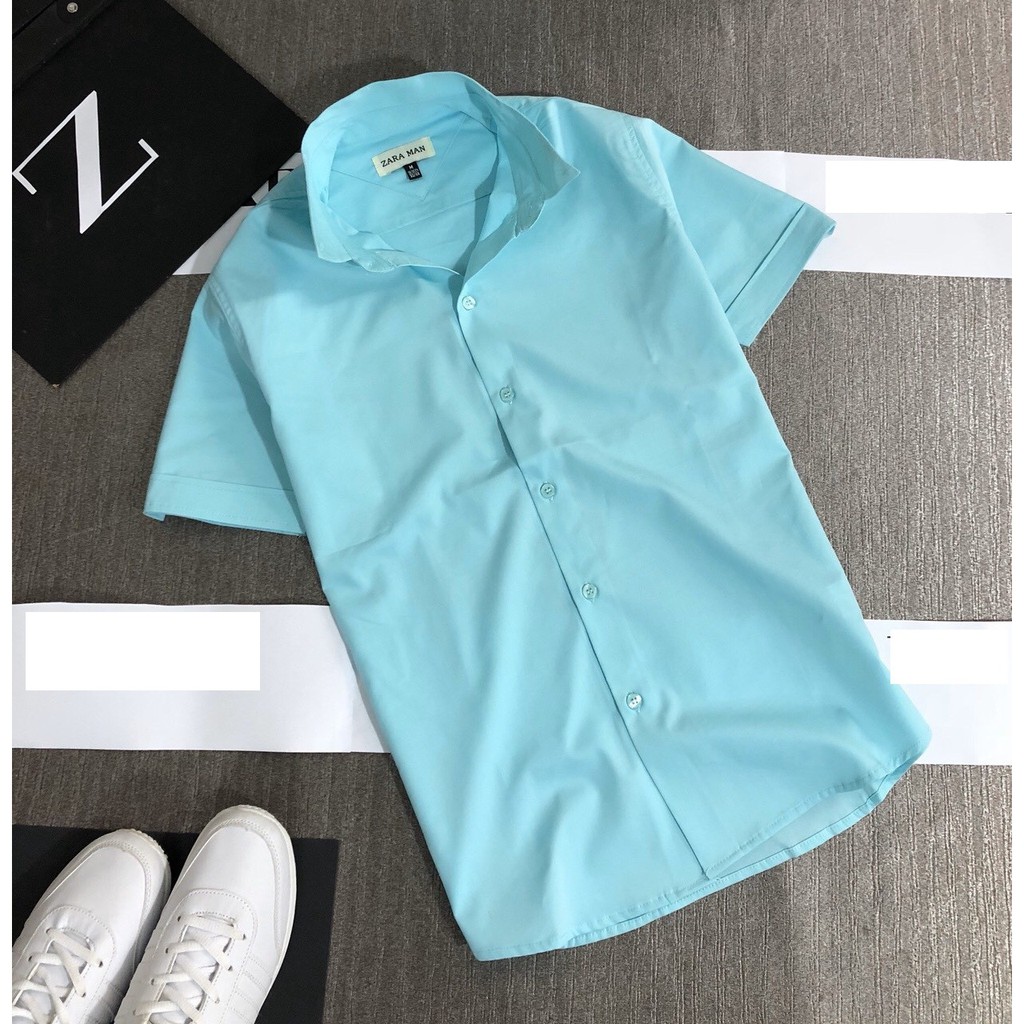 ÁO SƠ MI NAM KATE LỤA KHÔNG NHĂN