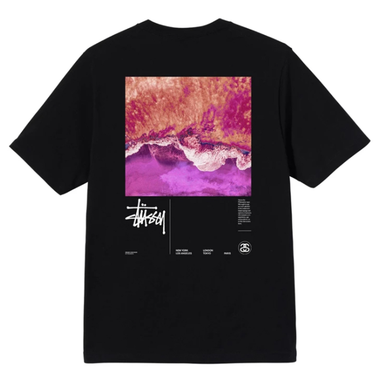 STUSSY Áo Thun Tay Ngắn Dáng Rộng Phong Cách hip hop Cho Nam Và Nữ
