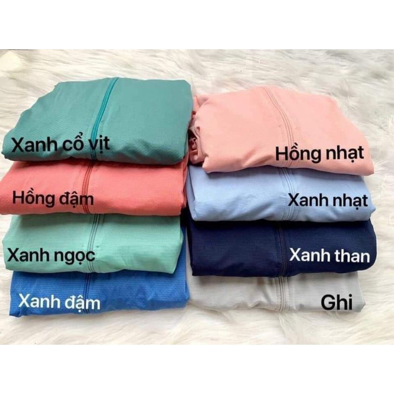 Áo choàng nắng CHIPXINHXK thông hơi kim cương 1 lớp eo chun