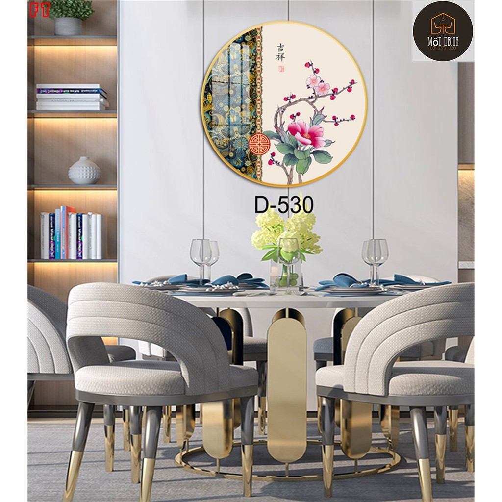 Tranh tròn  RẺ VÔ ĐỊCH  Xả tranh tròn tráng gương - tranh tròn decor, mẫu độc lạ, tranh tròn trang trí phòng