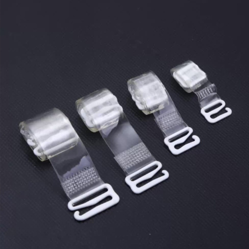 Dây Đeo Áo Ngực Silicon Nhám Trong Suốt Chống Trượt Có Thể Điều Chỉnh