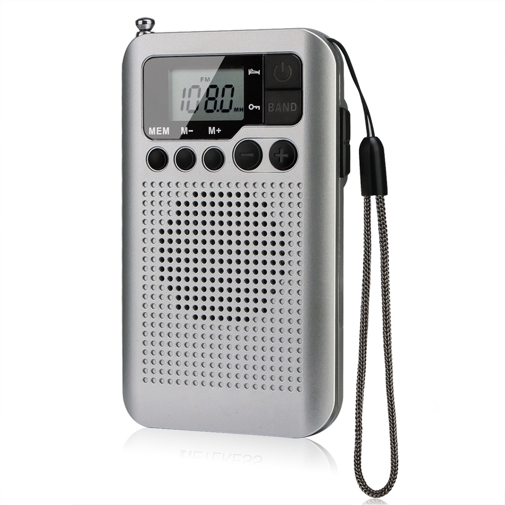 Radio Kỹ Thuật Số Mini Đa Năng Retekess Tr106 Màn Hình Lcd Dễ Sử Dụng