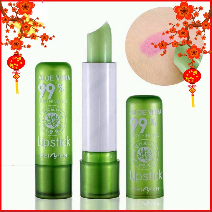 Son dương môi nha đam màu hồng nhạt | BigBuy360 - bigbuy360.vn