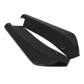 2 cái universal car phía sau bumper lip diffuser splitter spoiler scratch protector